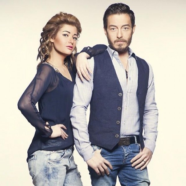 أحمد زاهر و زوجته