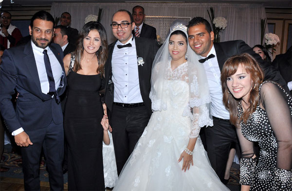 زفاف شقيق دينا فؤاد