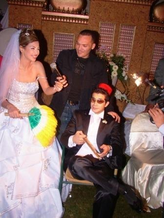 من حفل زفاف داليا مصطفى