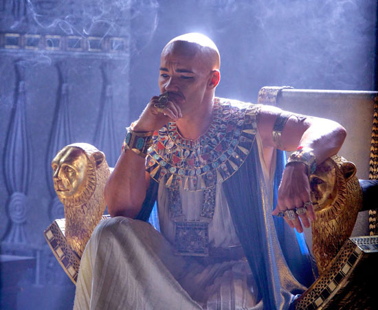 جويل إجيرتون دور الفرعون المصرى رمسيس