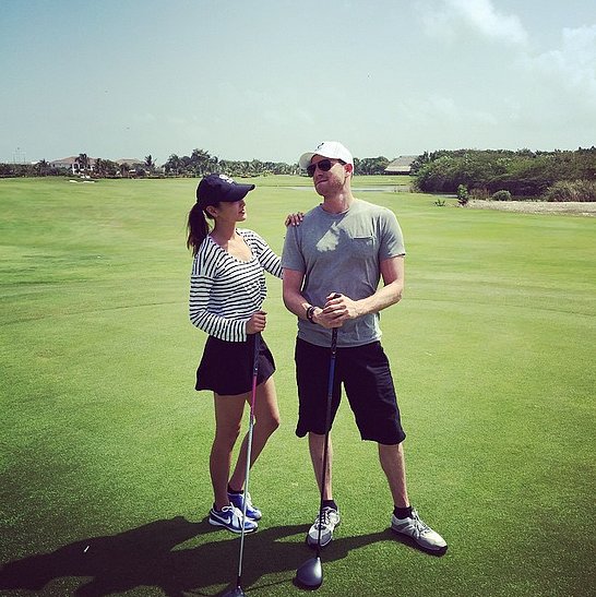 Jamie-Chung-Bryan-Greenberg-hit-golf-course-over-long