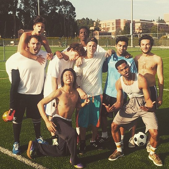Justin-Bieber-sweated-out-playing-soccer-friends