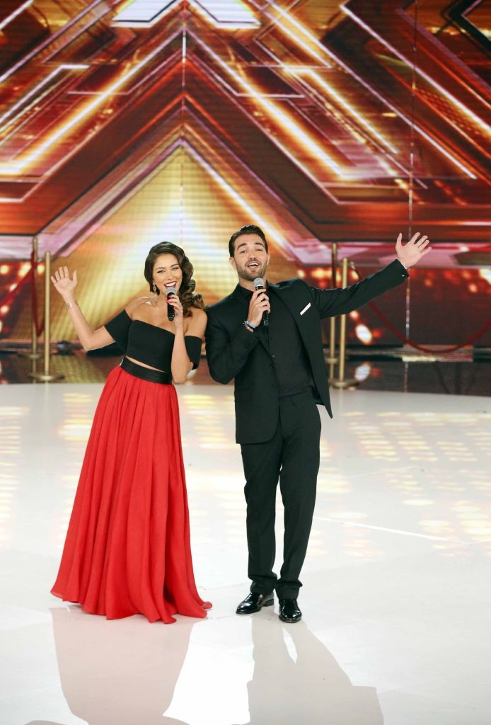 resized_MBC4 & MBC MASR - The X Factor - Presenters Daniella Rahme and Bassel Al Zaro (1)