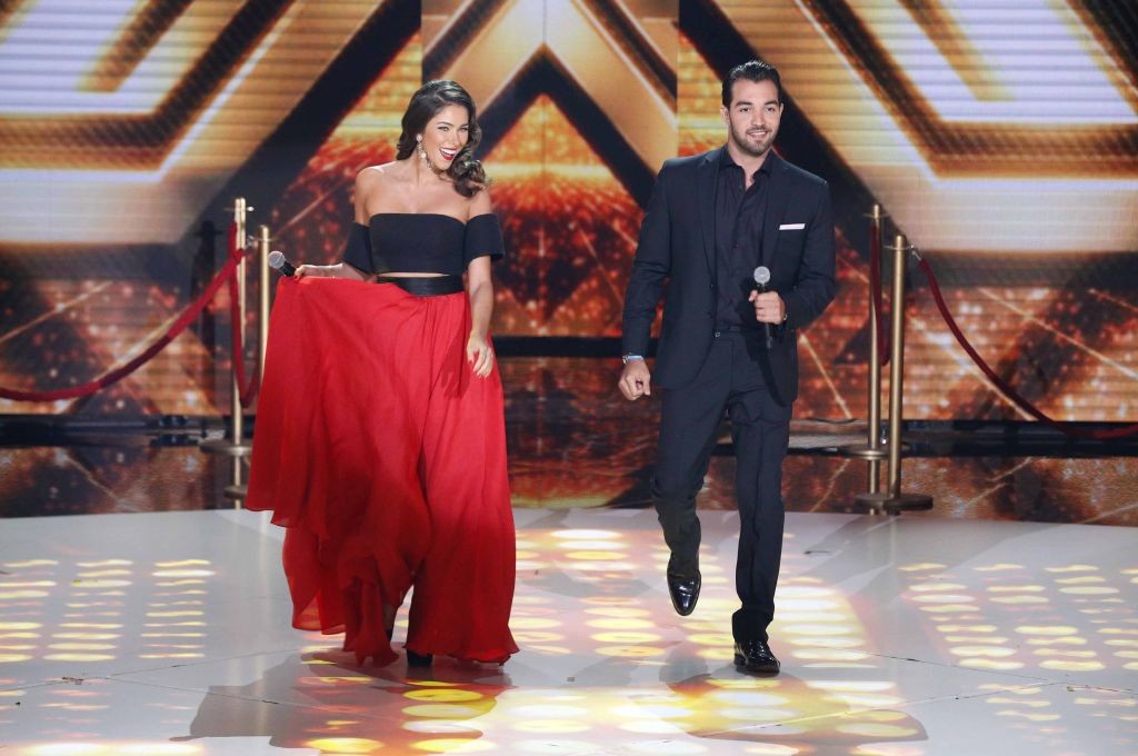 resized_MBC4 & MBC MASR - The X Factor - Presenters Daniella Rahme and Bassel Al Zaro (2)