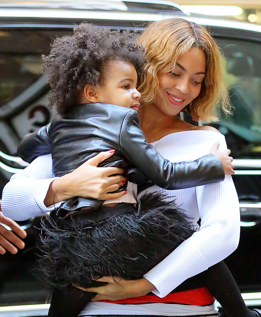 Beyonce and Blue Ivy Carter out and about in NYC