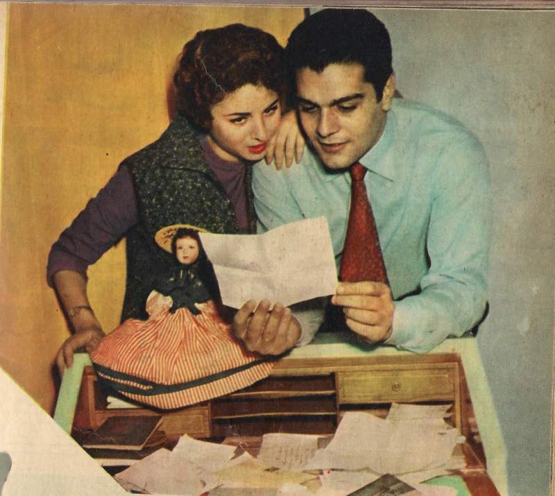 عمر الشريف و فاتن حمامة (2)