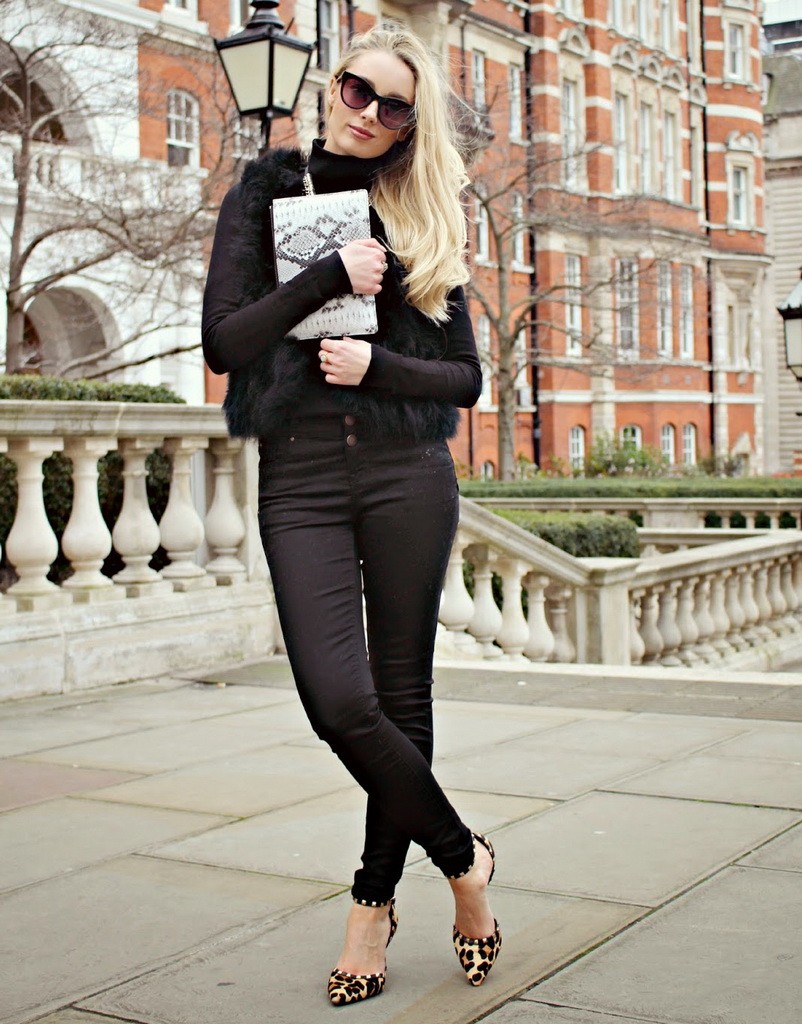 3 Ways To Wear  Black Skinny Jeans, OOTD ft New Look Denim Jeans on Fashion Mumblr Blog, Streetstyle All Black 6