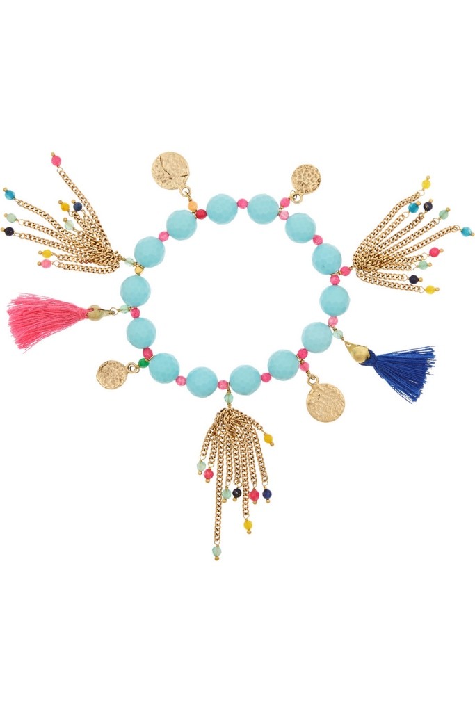 Rosantica_Everest brass and quartz bracelet_THE OUTNET.COM