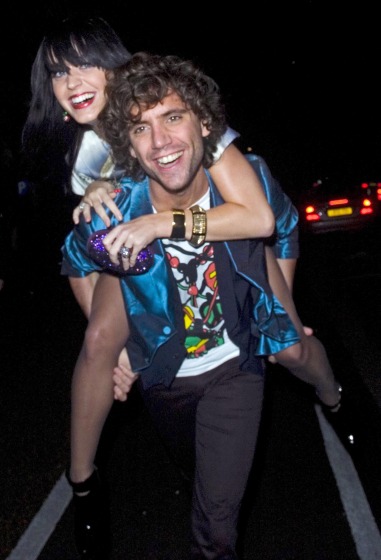 Mika And Katy Perry Leaving The Serpentine Gallery Summer Party (USA AND OZ ONLY)