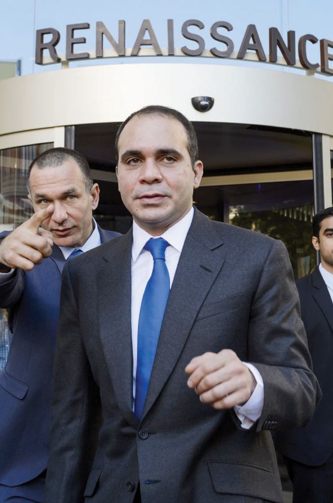 استقبال ملكي للأمير علي بن الحسين (2)