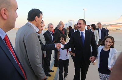 استقبال ملكي للأمير علي بن الحسين (3)