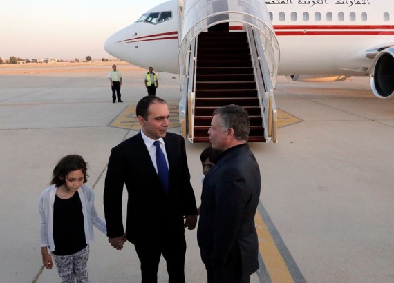 استقبال ملكي للأمير علي بن الحسين (3)