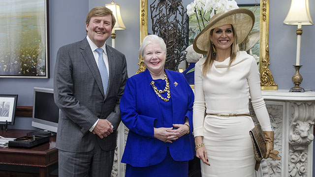 Visit by the King and Queen of the Netherlands