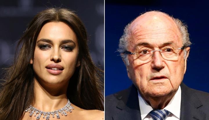 بلاتر وإيرينا شايك