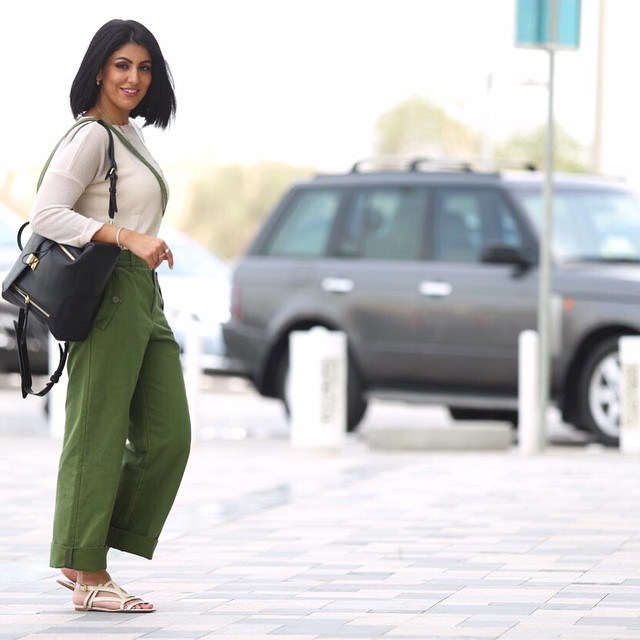 تناغم بالألوان في إطلالة دانا الطويرش