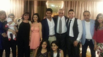 خطوبة ابنة روجينا وأشرف زكي (3)