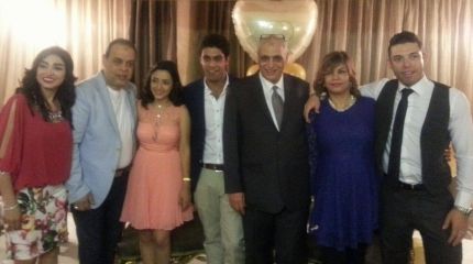 خطوبة ابنة روجينا وأشرف زكي (4)