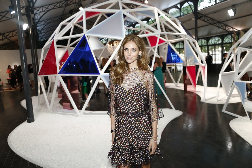 Chiara Ferragni attends Montblanc Boheme Event Paris
