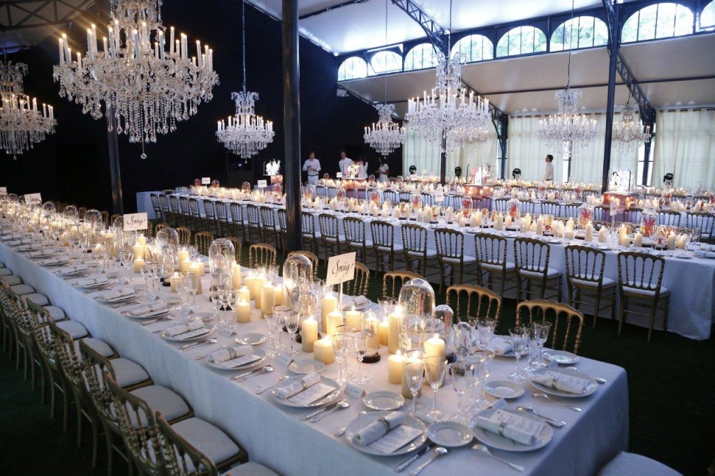 General view of Montblanc Boheme Event Paris at Orangerie Ephemere on Ju...