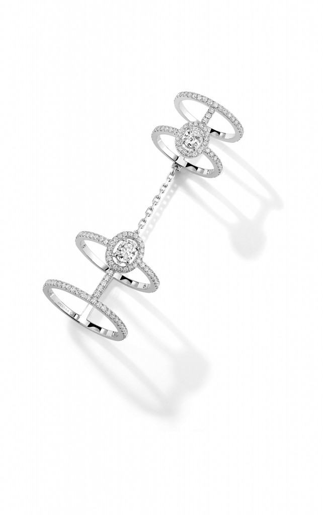 Messika Joaillerie-Bague Amazone 4 rings double