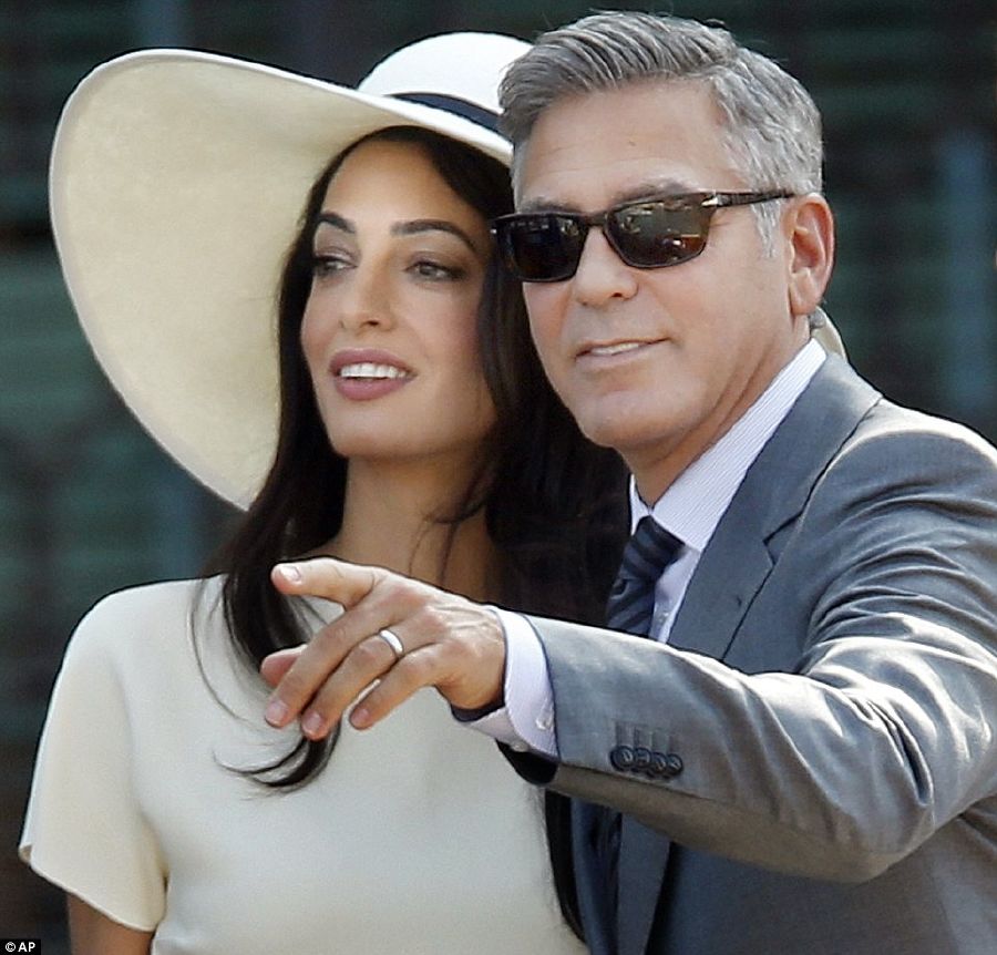 جورج كلوني وأمل علم الدين 