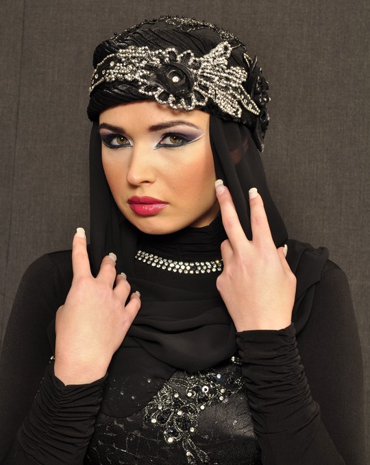 ماكياج المحجبة الساحر (1)