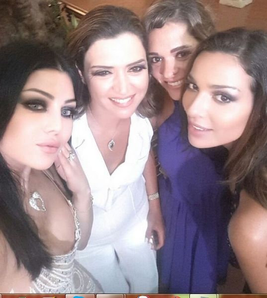 هيفاء وهبي نادين نسيب نجيم (5)