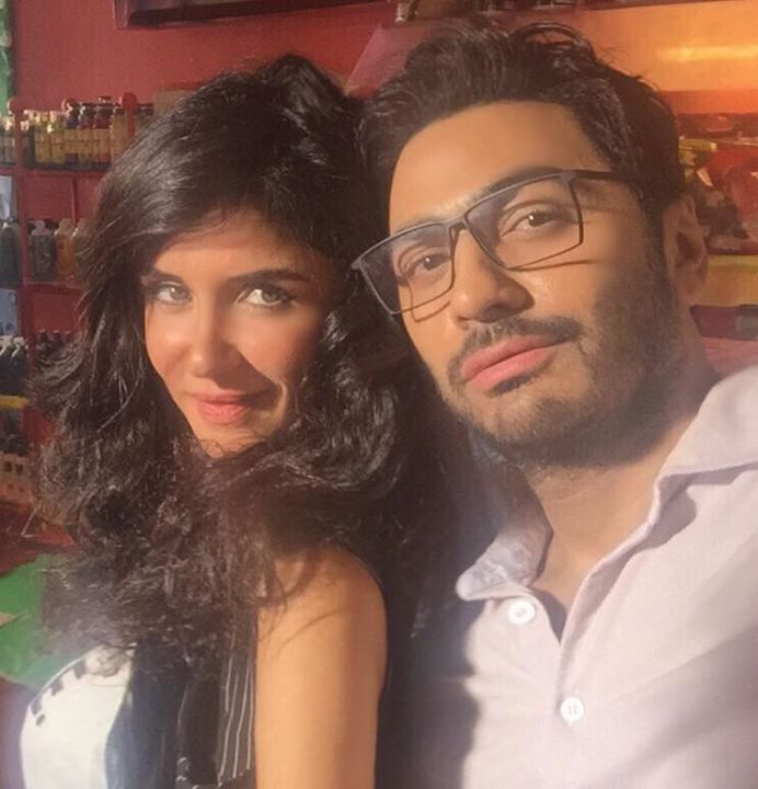 تامر حسني وغادة عادل