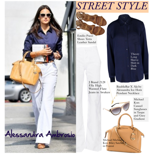Alessandra Ambrosio Riley Satchel.