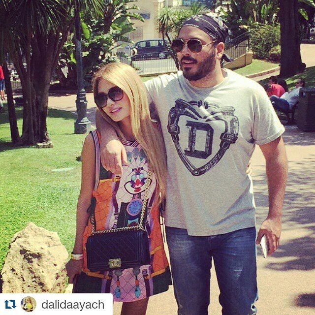 رامي وداليدا يستمتعان في موناكو