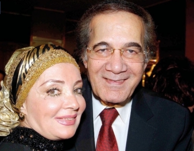 محمود ياسين وشهيرة