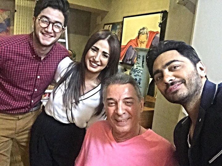 من كواليس فيلم اهواك