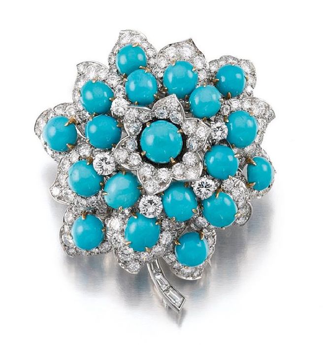 resized_Lot-656-TURQUOISE-AND-DIAMOND-BROOCH-FLOWER-BULGARI-1962[1]