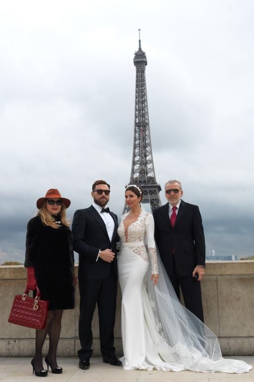 زفاف لاميتا فرنجية.