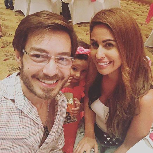 مي سليم وصورة سلفي مع احمد زاهر