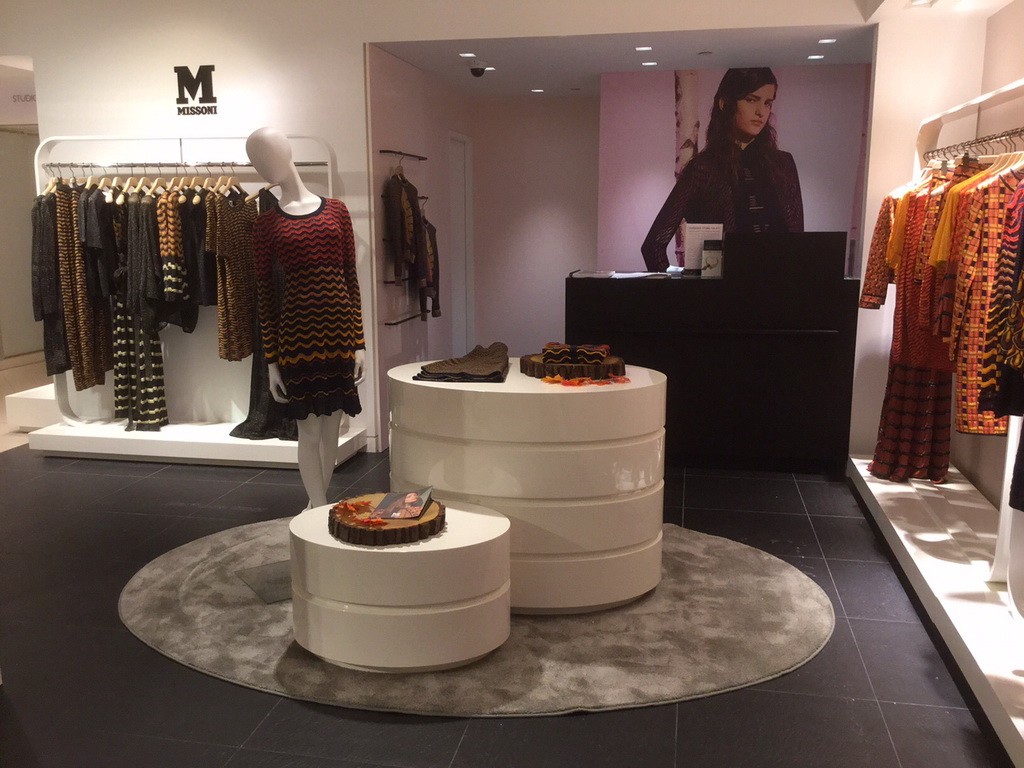 1. M Missoni PopUp at Harrods, London