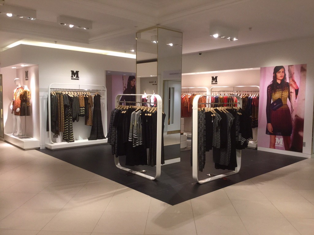 2. M Missoni PopUp at Harrods, London