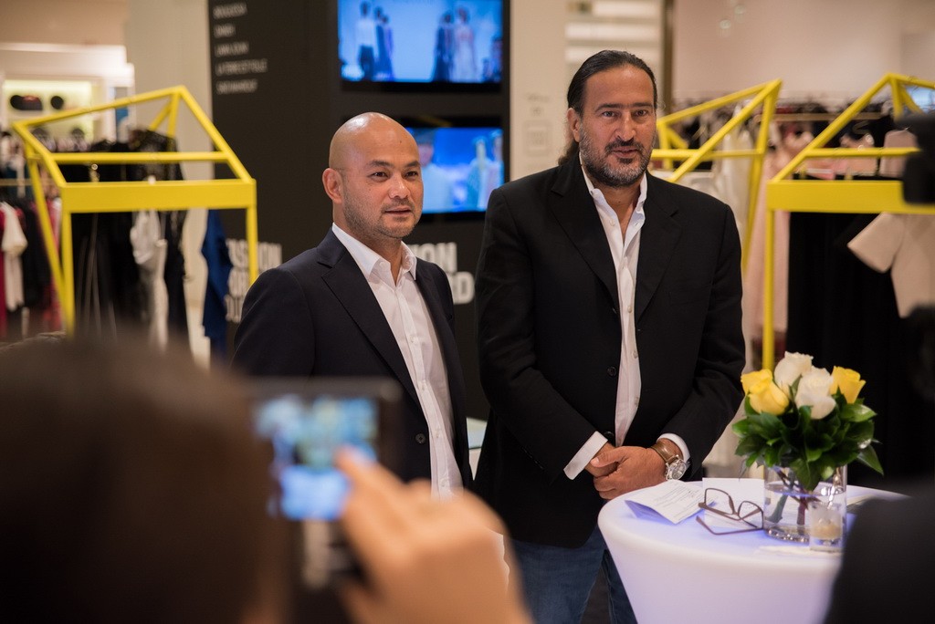 Bong Guerrero, Founder and CEO FFWD and Michel Abchee, Chairman and CEO of Galeries Lafayette Dubai