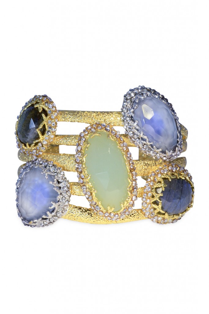 Cerulean Jewel Box Cuff