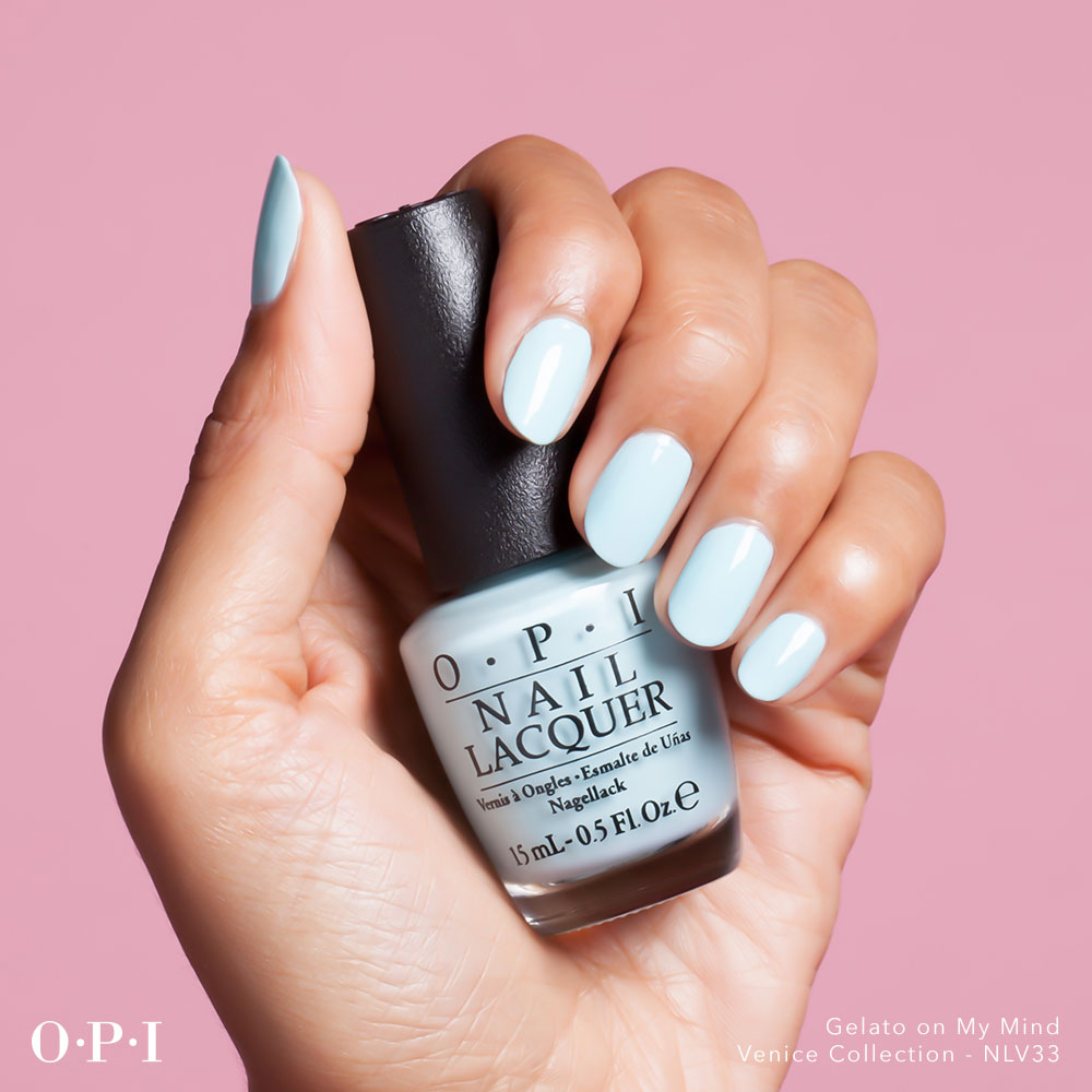 OPI - Venice Collection - Gelato On My Mind - hand visual - AED49
