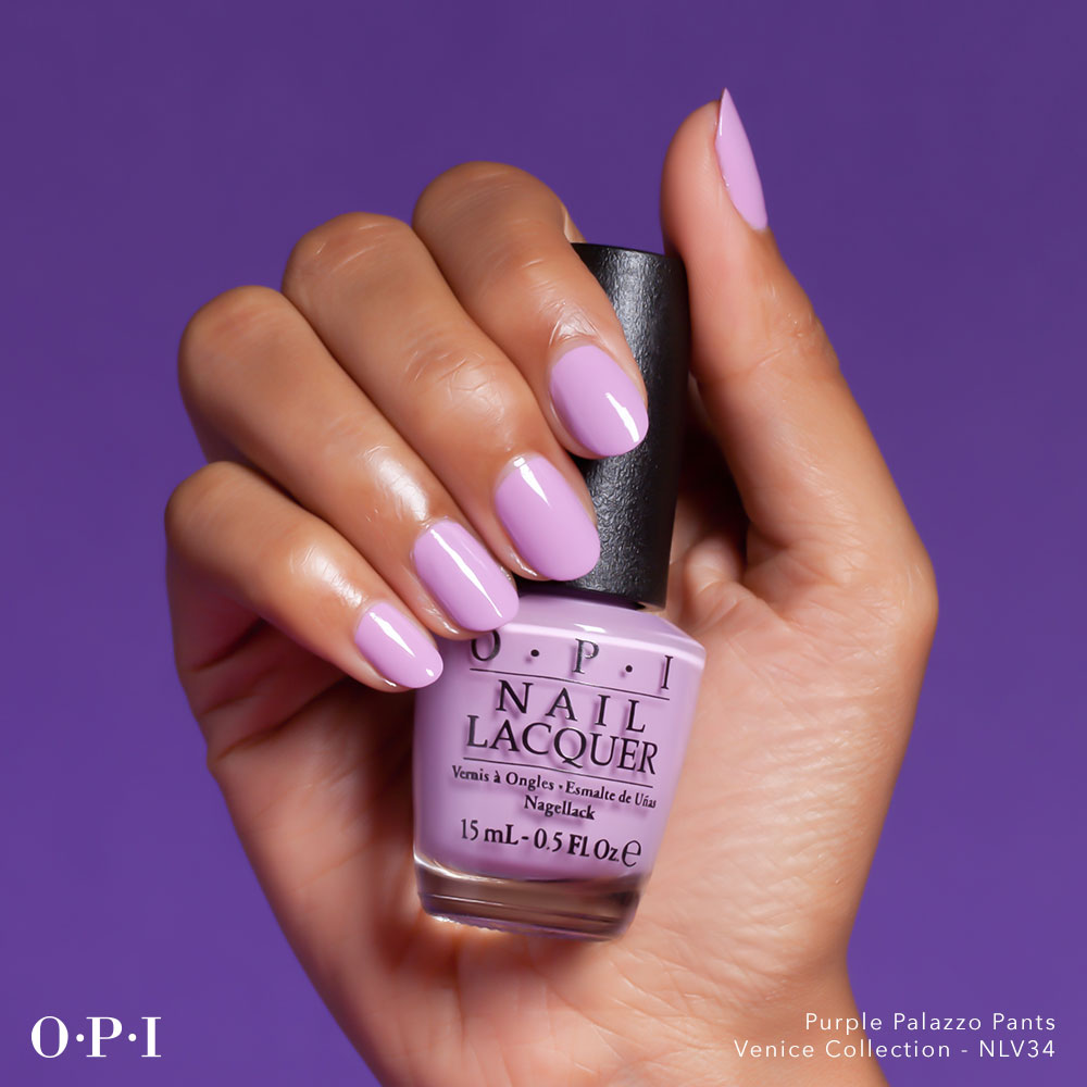 OPI - Venice Collection - Purple Palazzo Pants - hand visual - AED439