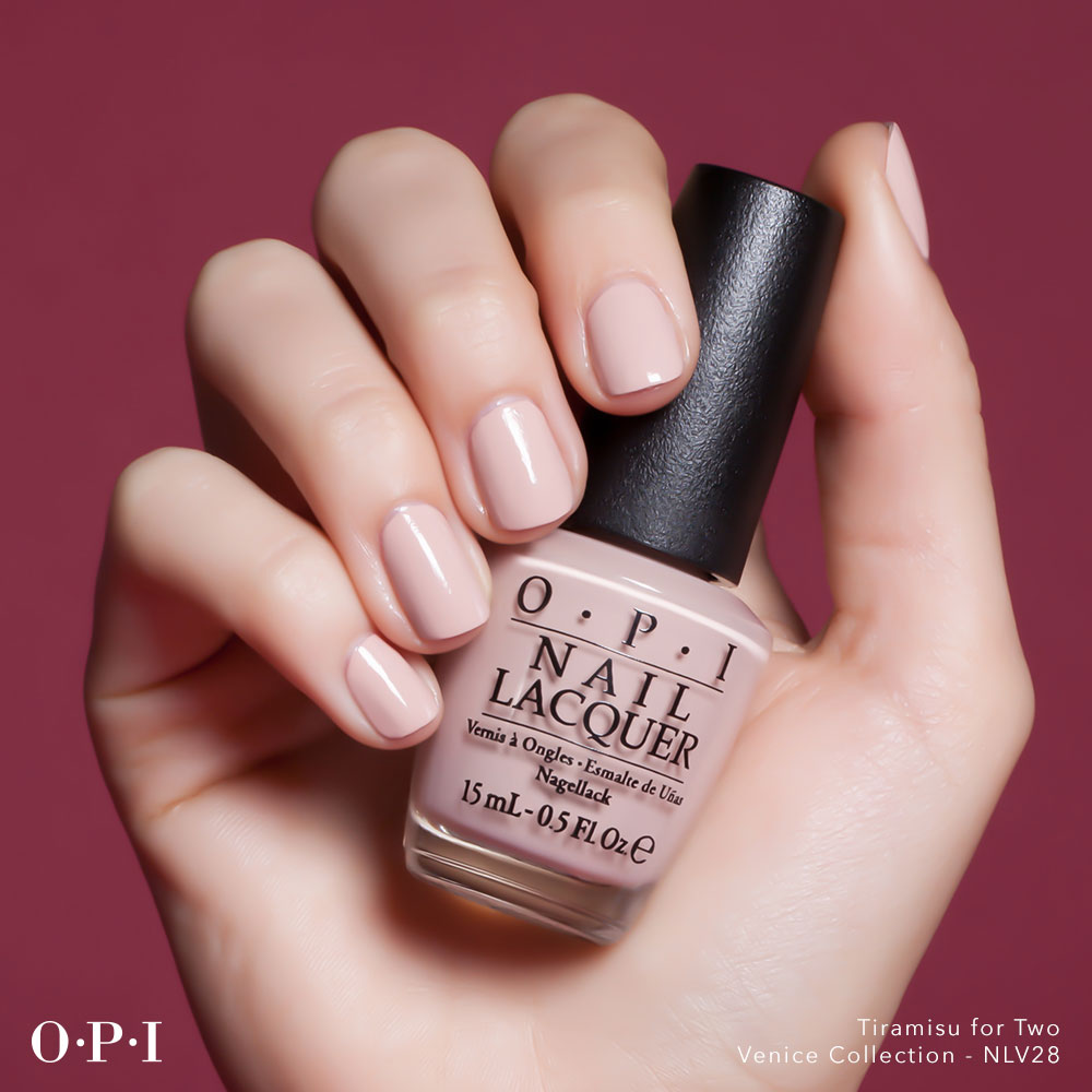 OPI - Venice Collection - Tiramisu For Two - hand visual - AED49