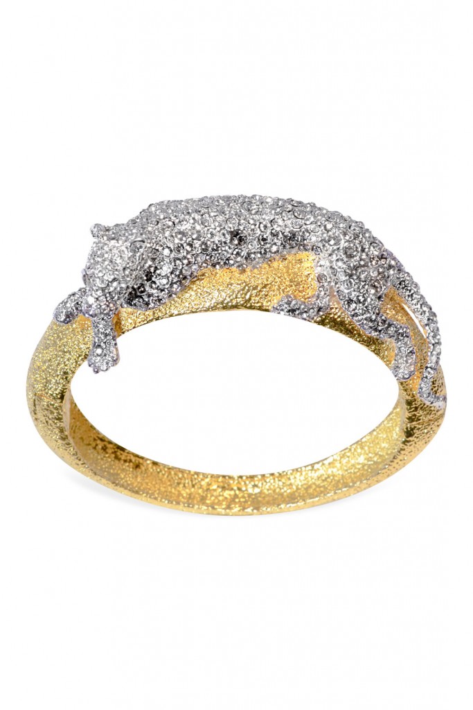 Perching Panther Cuff