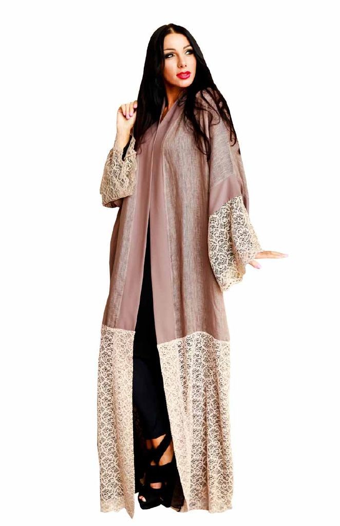resized_Brown & Black Abaya