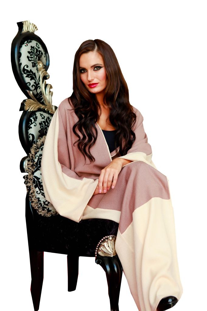 resized_High Resolution - White & Brown Abaya