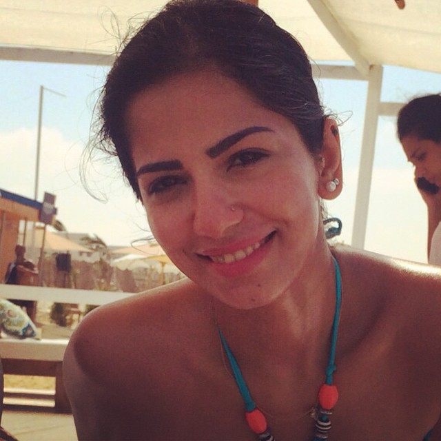 أميرة هاني تستمتع بالصيف1