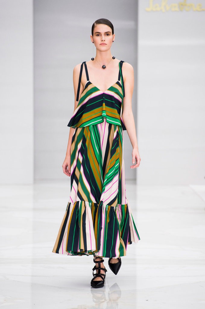 الملابس المخططة من Salvatore Ferragamo
