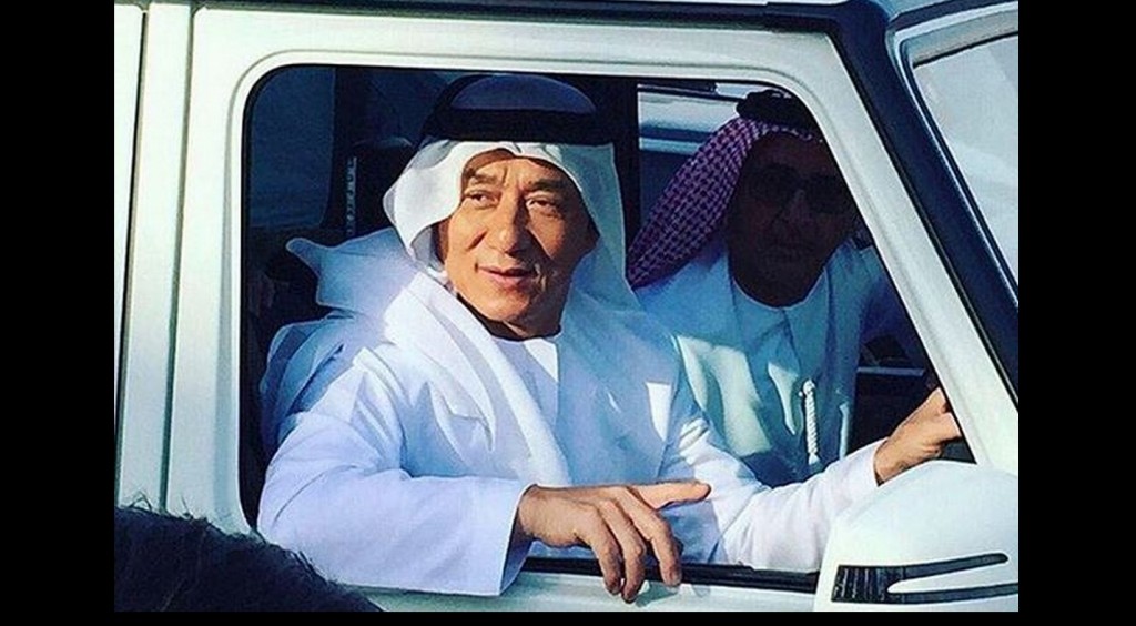 جاكي شان بالزي الاماراتي
