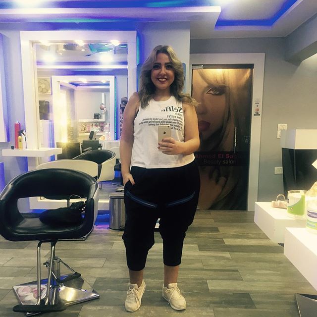 صورتها فى الكوافير