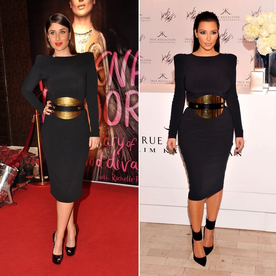 كارينا كابور تقلد كيم كارداشيان